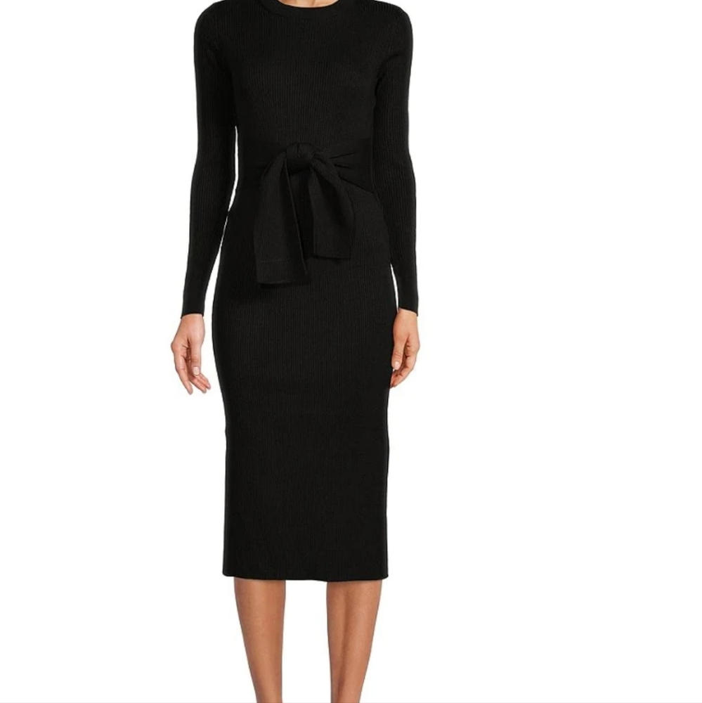 Gibson & Latimer Rib sweater dress